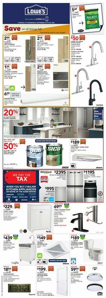 Catalogue Lowes from 09/22/2022