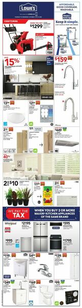 Catalogue Lowes from 10/13/2022