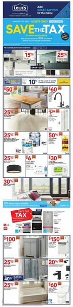 Catalogue Lowes from 03/02/2023