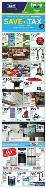 Catalogue Lowes from 03/23/2023