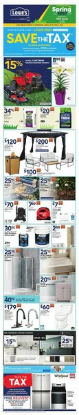 Catalogue Lowes from 03/30/2023