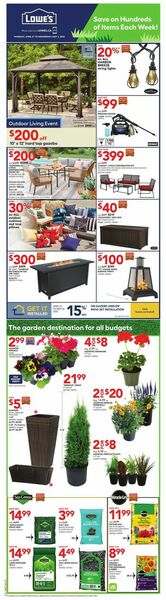 Catalogue Lowes from 04/27/2023