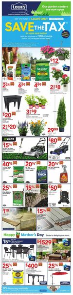 Catalogue Lowes from 05/04/2023