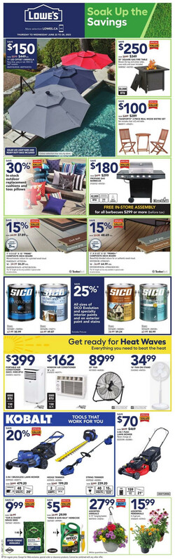 Catalogue Lowes from 06/22/2023