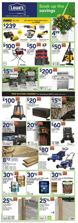Catalogue Lowes from 08/03/2023