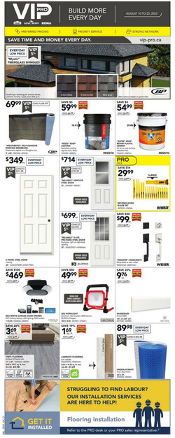 Catalogue Lowes from 08/10/2023