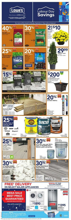 Catalogue Lowes from 08/31/2023