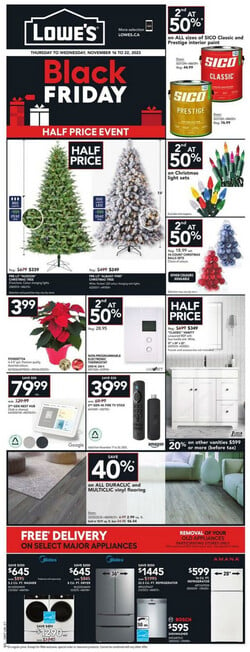 Catalogue Lowes from 11/16/2023