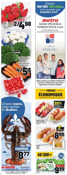 Catalogue Metro from 05/13/2021