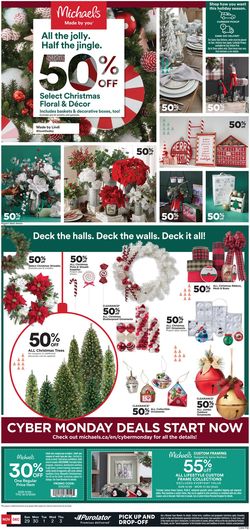 Catalogue Michaels - Holiday 2020 from 11/29/2020