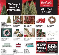Catalogue Michaels BLACK FRIDAY 2021 from 11/19/2021