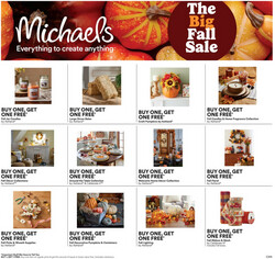 Catalogue Michaels from 09/01/2023