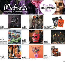 Catalogue Michaels from 09/25/2023