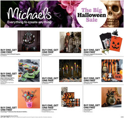 Catalogue Michaels from 09/29/2023