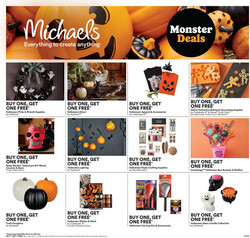 Catalogue Michaels from 10/16/2023
