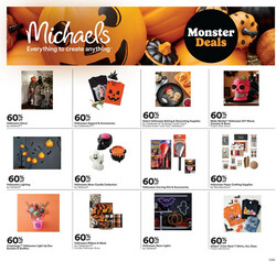 Catalogue Michaels from 10/20/2023