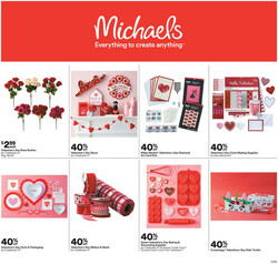 Catalogue Michaels from 01/26/2024