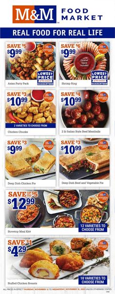 Catalogue M&M Food Market from 11/12/2020