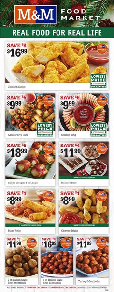 Catalogue M&M Food Market - Holiday 2020 from 12/03/2020