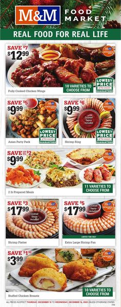 Catalogue M&M Food Market - Holiday 2020 from 12/10/2020
