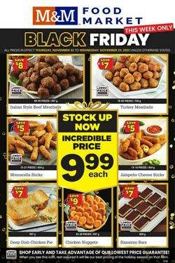 Catalogue M&M Food Market from 11/23/2023