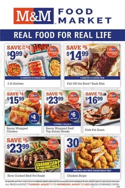 Current flyer M&M Food Market