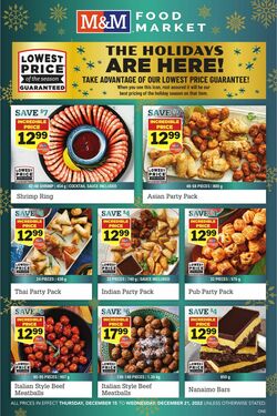 Catalogue M&M Food Market from 12/15/2022