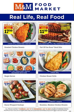 Catalogue M&M Food Market from 07/13/2023