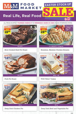 Catalogue M&M Food Market from 03/21/2024