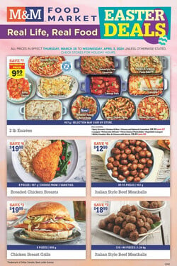 Catalogue M&M Food Market from 03/28/2024