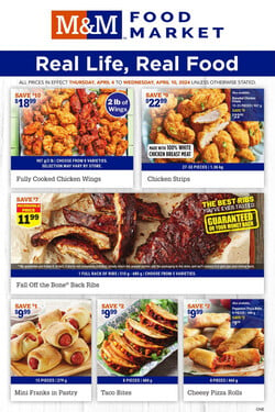 Catalogue M&M Food Market from 04/04/2024