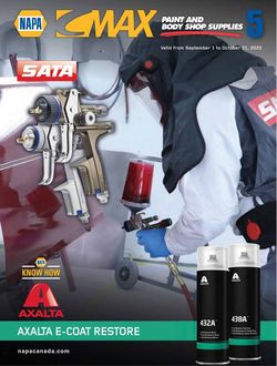 Catalogue NAPA Auto Parts from 09/01/2020