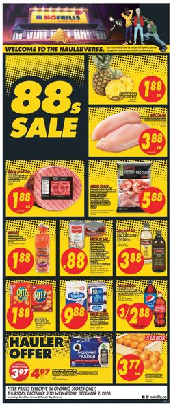 Catalogue No Frills, 88s Sale from 12/03/2020