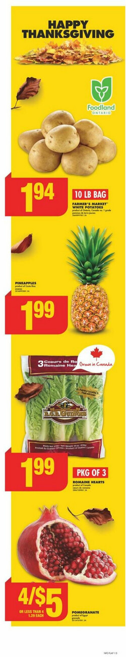 Catalogue No Frills - Ontario from 09/28/2023