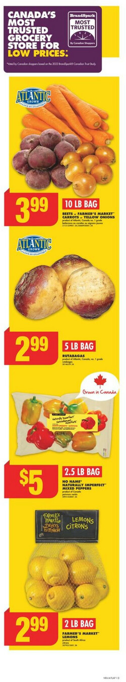 Catalogue No Frills - Nova Scotia from 10/12/2023