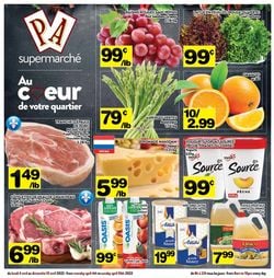 PA Supermarché Flyer from 04/04/2022
