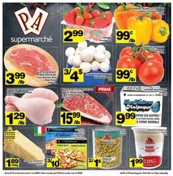 PA Supermarché Flyer from 04/25/2022