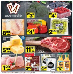 PA Supermarché Flyer from 05/09/2022