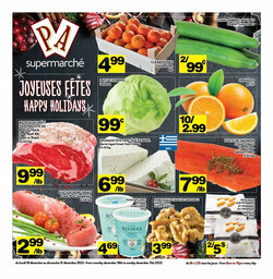 Catalogue PA Supermarché from 12/25/2023