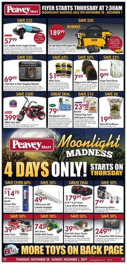 Catalogue Peavey Mart - MOONLIGHT MADNESS from 11/28/2019