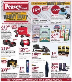 Catalogue Peavey Mart from 02/27/2020