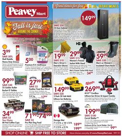 Catalogue Peavey Mart from 09/10/2020