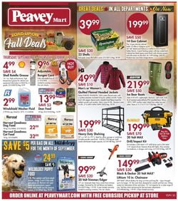 Catalogue Peavey Mart from 09/24/2020
