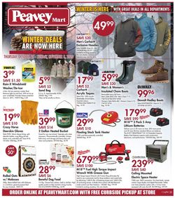Catalogue Peavey Mart from 10/29/2020