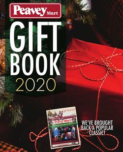 Catalogue Peavey Mart Gift Book - Christmas 2020 from 11/06/2020