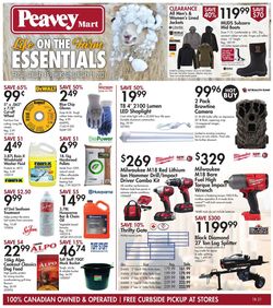Catalogue Peavey Mart from 01/15/2021