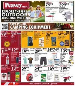 Peavey Mart Flyer from 05/19/2022