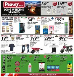 Catalogue Peavey Mart from 05/18/2023