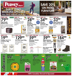 Catalogue Peavey Mart from 06/23/2023