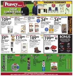Catalogue Peavey Mart from 07/14/2023